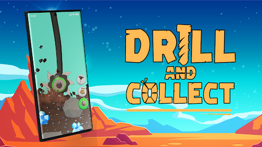 An exciting journey into the colorful and challenging world of Drill and Collect, capturing the thrill and strategy of the game.