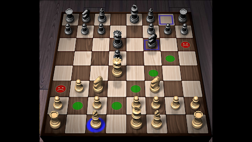 An intense chess match unfolding, capturing the essence of strategy and skill, inviting users to immerse themselves in the game.