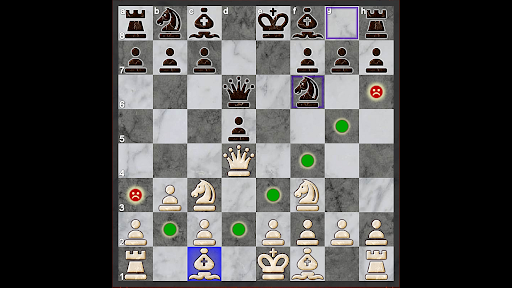 An intense chess match unfolding, capturing the essence of strategy and skill, inviting users to immerse themselves in the game.