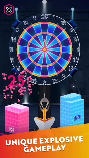 A thrilling dart game experience awaits you with Darts Of Fury, capturing the excitement and competitive nature of dart throwing right on your mobile device.