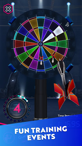 A thrilling dart game experience awaits you with Darts Of Fury, capturing the excitement and competitive nature of dart throwing right on your mobile device.