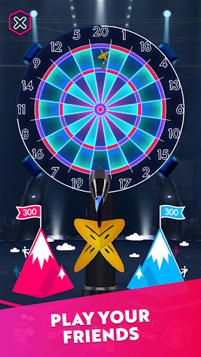 A thrilling dart game experience awaits you with Darts Of Fury, capturing the excitement and competitive nature of dart throwing right on your mobile device.