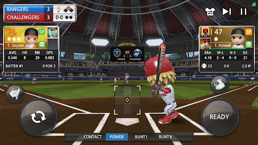 A thrilling baseball game experience, capturing the excitement and strategy of America's favorite pastime in a mobile app.