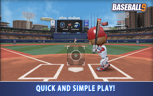 A thrilling baseball game experience, capturing the excitement and strategy of America's favorite pastime in a mobile app.