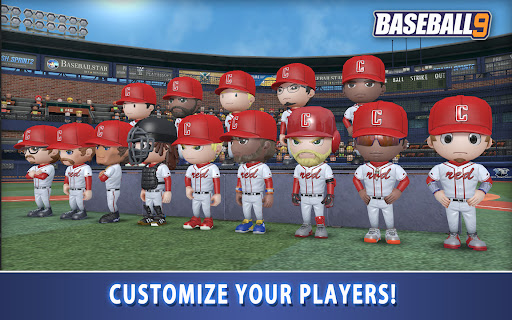 A thrilling baseball game experience, capturing the excitement and strategy of America's favorite pastime in a mobile app.