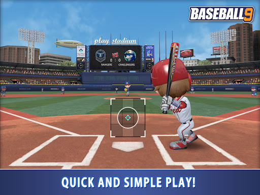 A thrilling baseball game experience, capturing the excitement and strategy of America's favorite pastime in a mobile app.