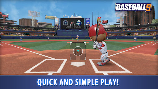 A thrilling baseball game experience, capturing the excitement and strategy of America's favorite pastime in a mobile app.