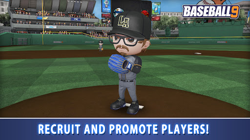 A thrilling baseball game experience, capturing the excitement and strategy of America's favorite pastime in a mobile app.