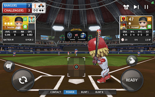 A thrilling baseball game experience, capturing the excitement and strategy of America's favorite pastime in a mobile app.