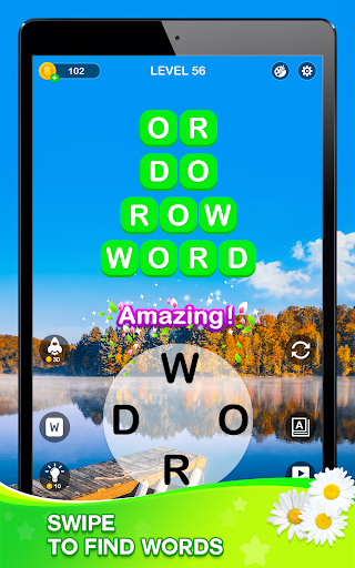 A challenging and addictive puzzle game that sparks joy and enhances vocabulary skills, offering a captivating brain exercise for word enthusiasts.