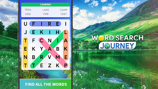 Exciting and engaging word puzzle adventures await you in the Word Search Game app.